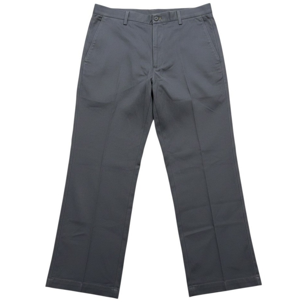 Orvis Mens Pants 38 Ultimate Khakis Plain Grey 100% Cotton Twill Straight NWT